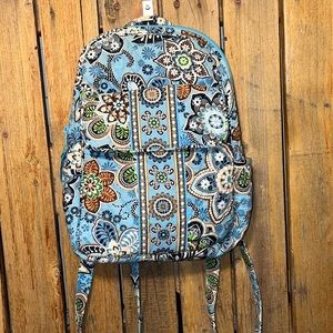 Vera Bradley Small Blue Bagpack